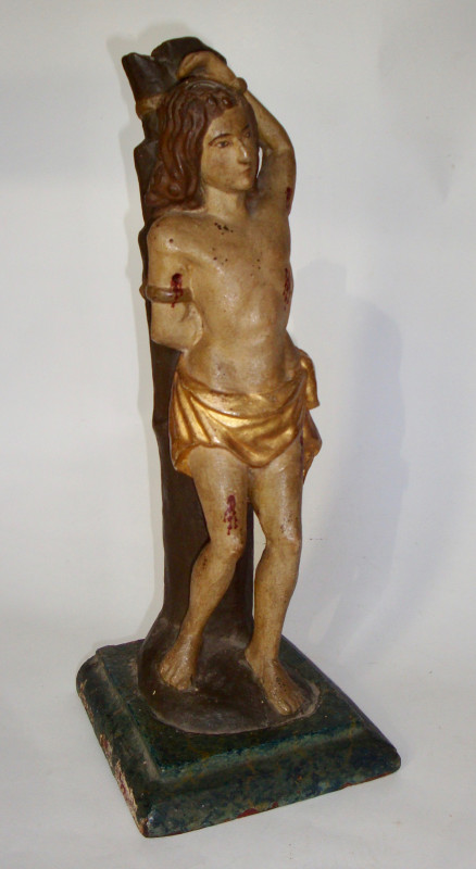 Saint Jean Baptiste formant reliquaire