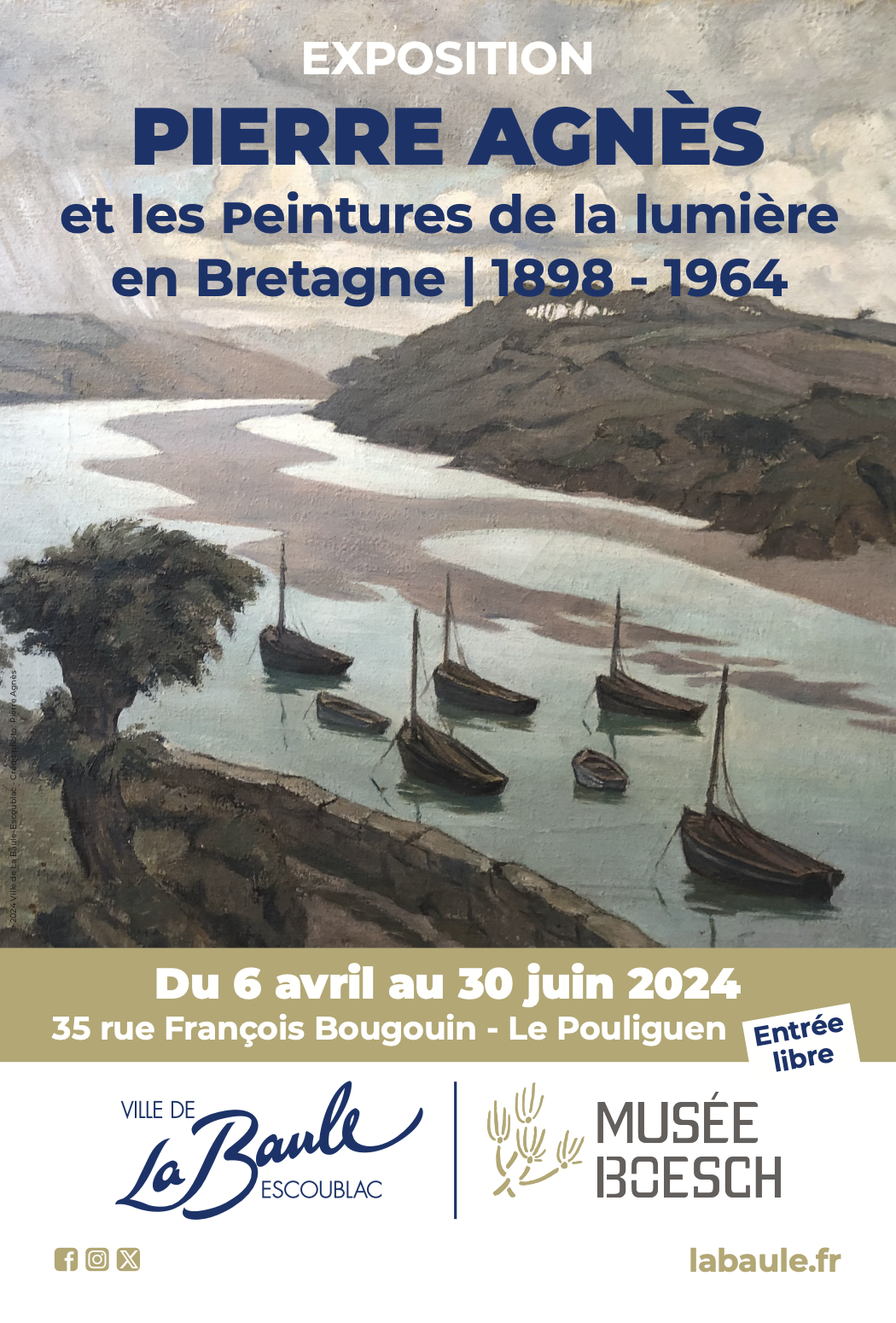 Affiche exposition Musée Boesch