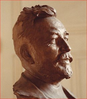 Buste de Georges Souillet par François Sicard