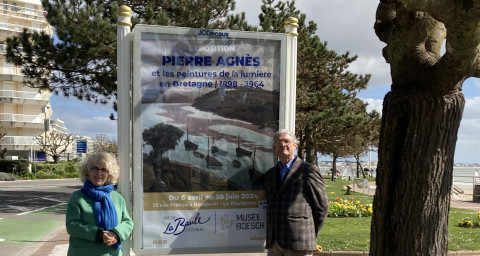 Affiche de l'exposition dans la Baule