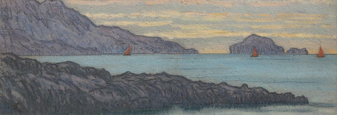 Belle-île par Francis Auburtin