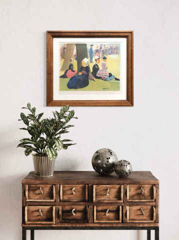 Scène de pardon en Cornouailles