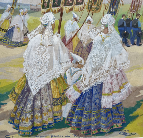 Costume de Kerlouan au Pardon du Folgoët