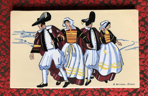 Danse des paludiers de Saillé par Robert Micheau-Vernez 