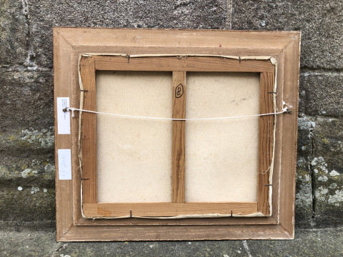 Arrière de la toile