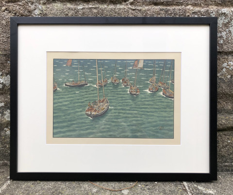 Bateaux au mouillage
