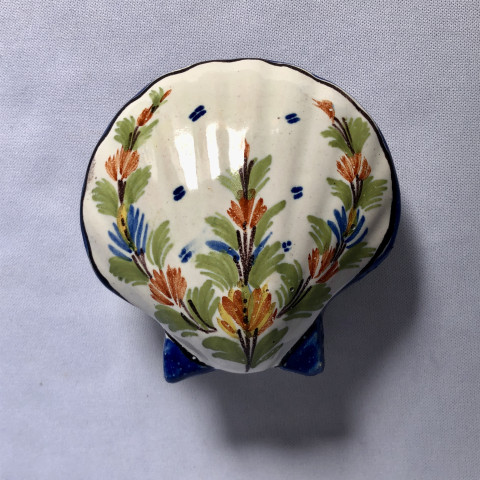 Rare secouette en forme de coquille St Jacques