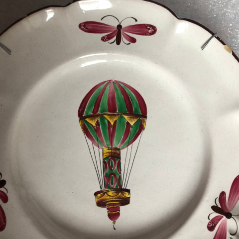 Assiette des Islettes sur l’ascension de Pilâtre de Rozier