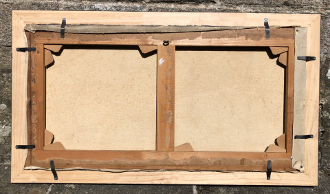 Arrière de la toile