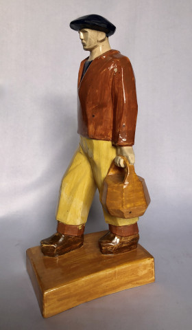 Pêcheur et sa godaille