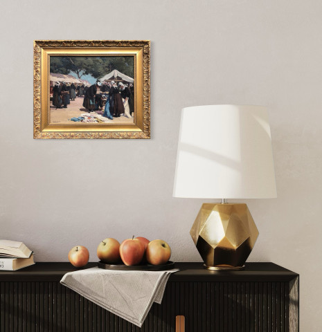 Marché aux étoffes