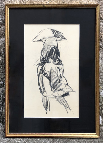 La paludière allant à la saline