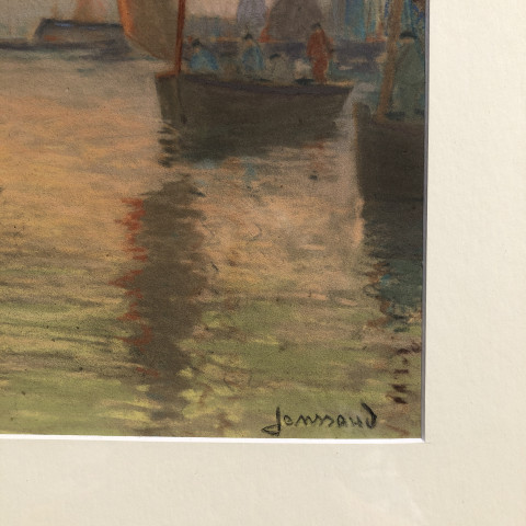 Retour de pêche à Concarneau 