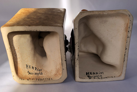 Paire de serre-livres aux enfants