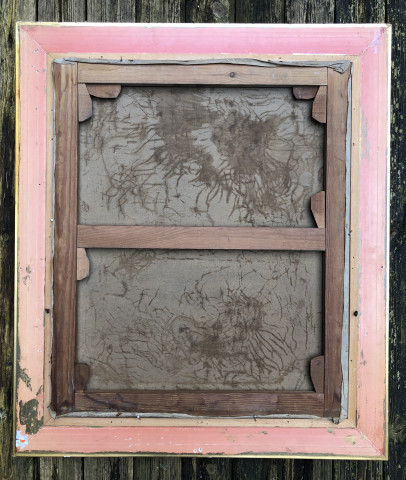 Arrière de la toile