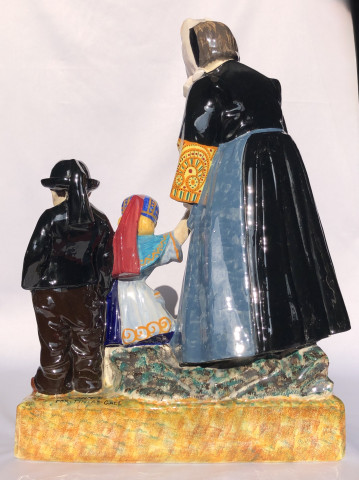Grand-mère et ses petits-enfants