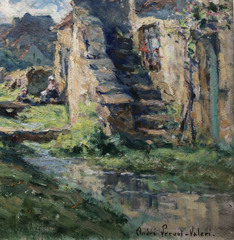 Village de Saillé par André Prévot-Valeri
