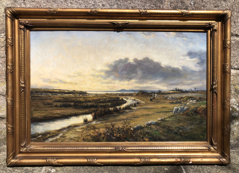 Marais de Kerné à Quiberon par André Dauchez