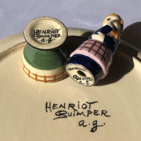 Signature de l'artiste et de la manufacture