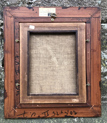 Arrière de la toile
