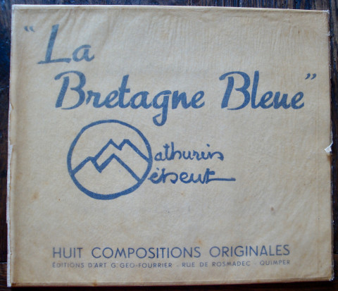 Emballage original de "La bretagne bleue"