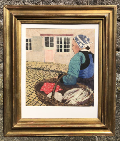 Penn sardin de retour du marché par Carl Moser