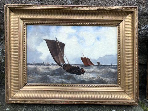 Sinagot en vue de la côte Charles Leduc