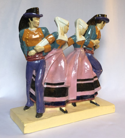 Quatre danseurs de Ploaré