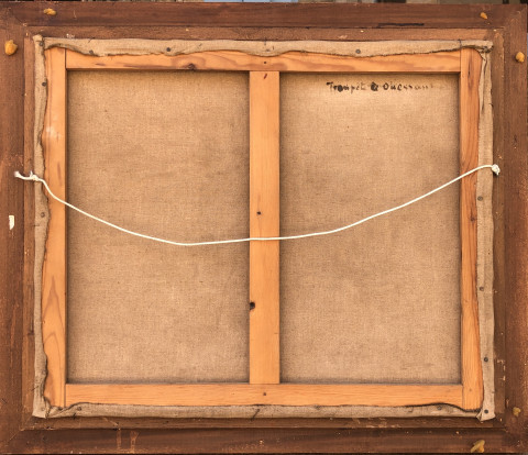 Arrière de la toile
