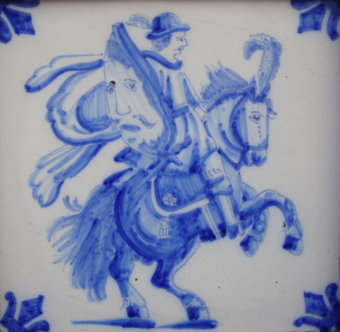 Détail d'un carreau