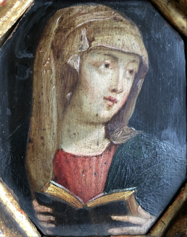 Portrait d'une femme de qualité - École italienne fin XVIIe