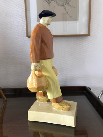 Pêcheur et sa godaille par Bachelet