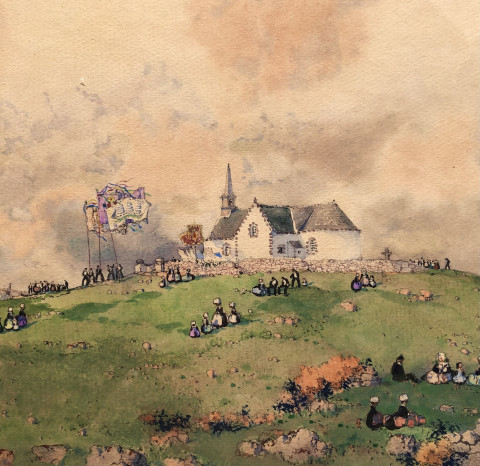 Fête à Notre Dame de Lotivy par Ernest Guérin