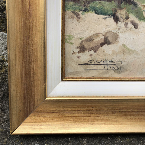 Signature de l'artiste et date