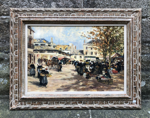 Les anciennes halles de Concarneau par Le Gout-Gérard