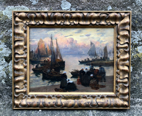 Retour de pêche à Concarneau par Fernand Le Gout-Gérard 