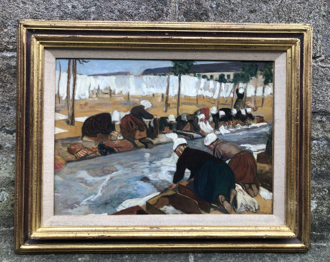 Femmes au lavoir de Fernand Piet
