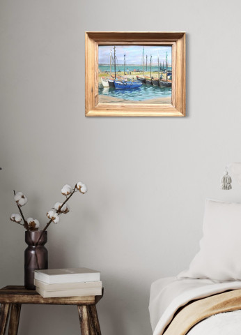 La petite chambre sur le port du Croisic par Georges Brisson