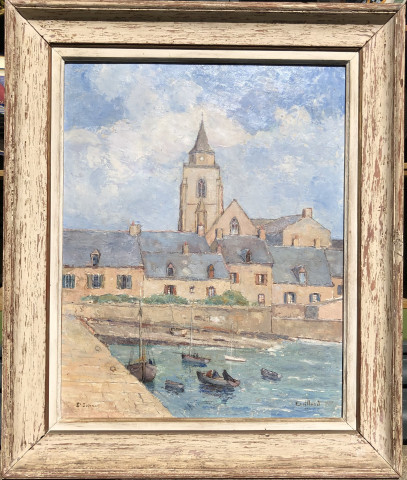 Port de Saint-Suliac sur La Rance par Georges Éveillard