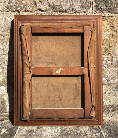 Arrière de la toile