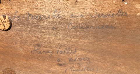 Texte à l'arrière