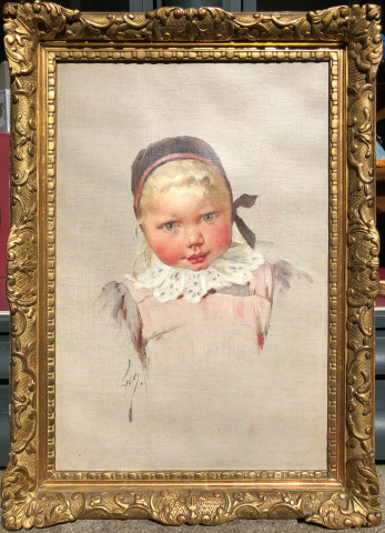 Portrait d'un enfant breton par Géo