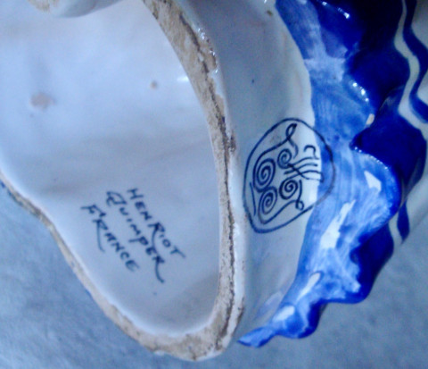 Monogramme de l'auteur et manufacture