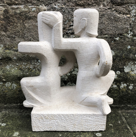 Couple de danseurs par Jean Mazuet