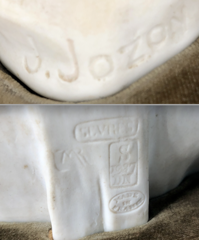 Date et signatures de la manufacture et l'artiste