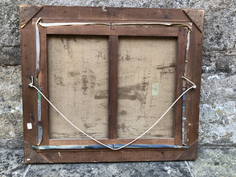 Arrière de la toile