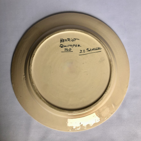 Signature de la manufacture et de l'artiste