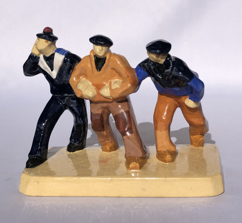 Trois marins en goguette par Jim Sévellec