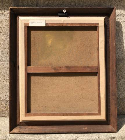 Arrière de la toile