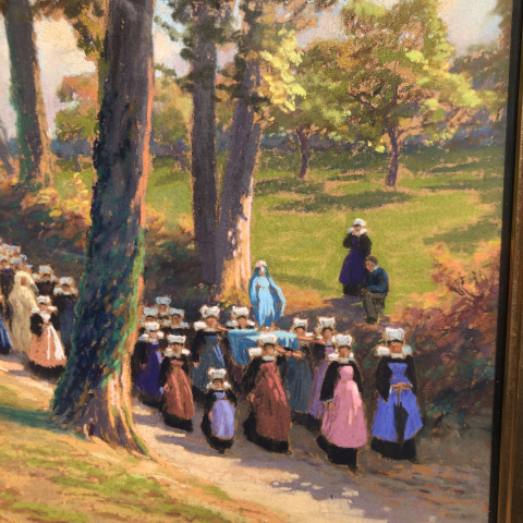 Pardon en campagne par Mathurin Janssaud